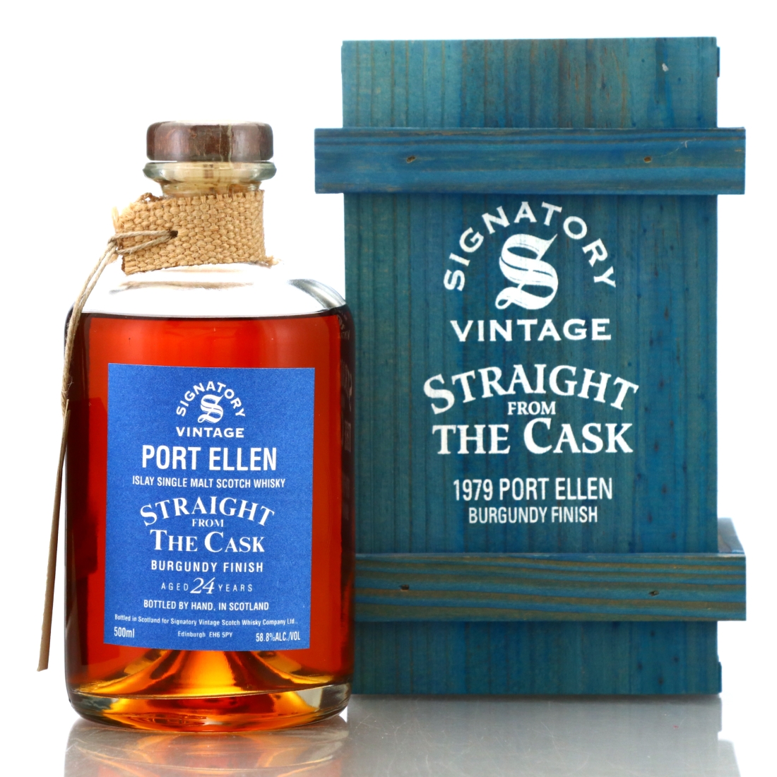Port Ellen 1979 Signatory Vintage 24 Year Old Burgundy Finish 50cl
