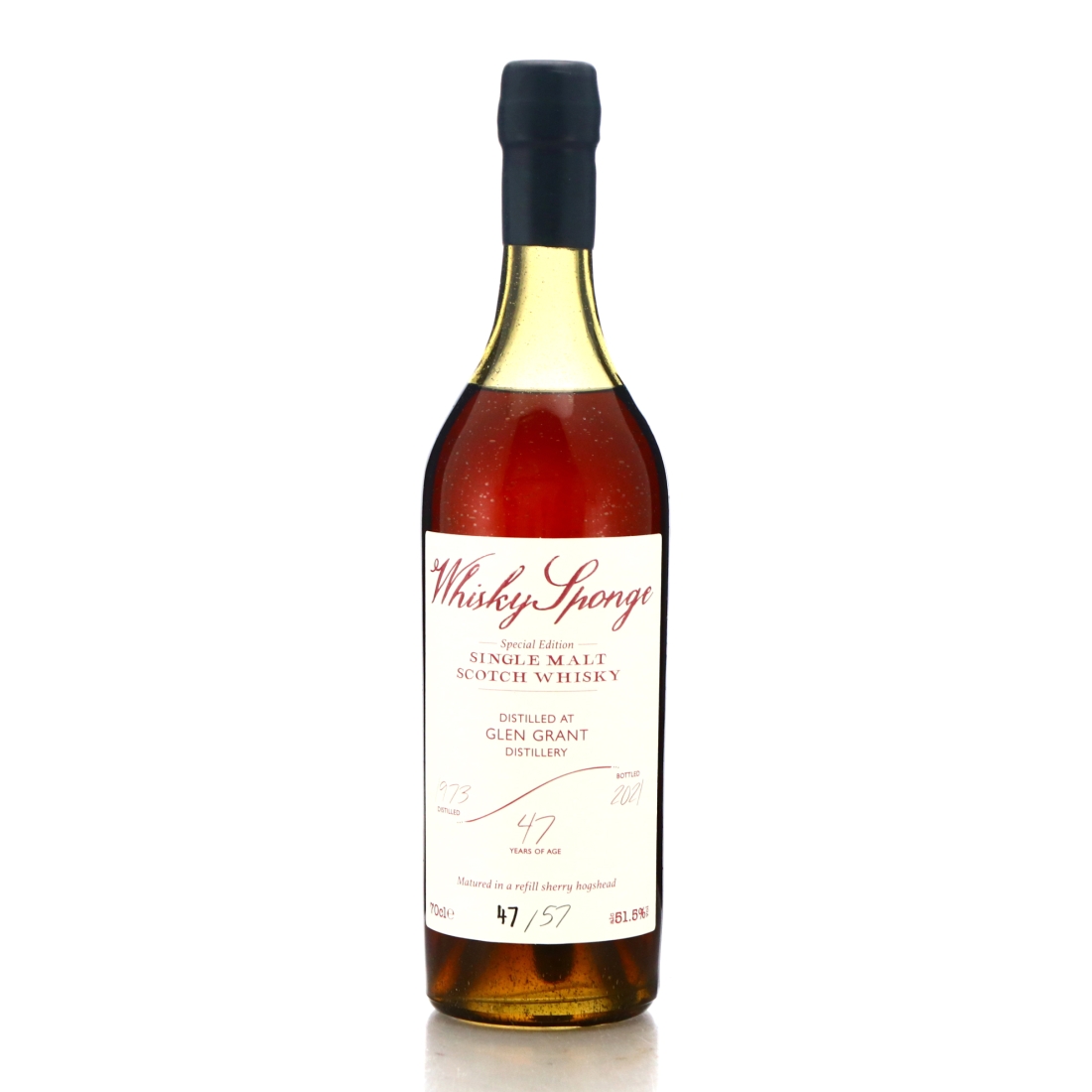 Glen Grant 1973 Whisky Sponge 47 year Old