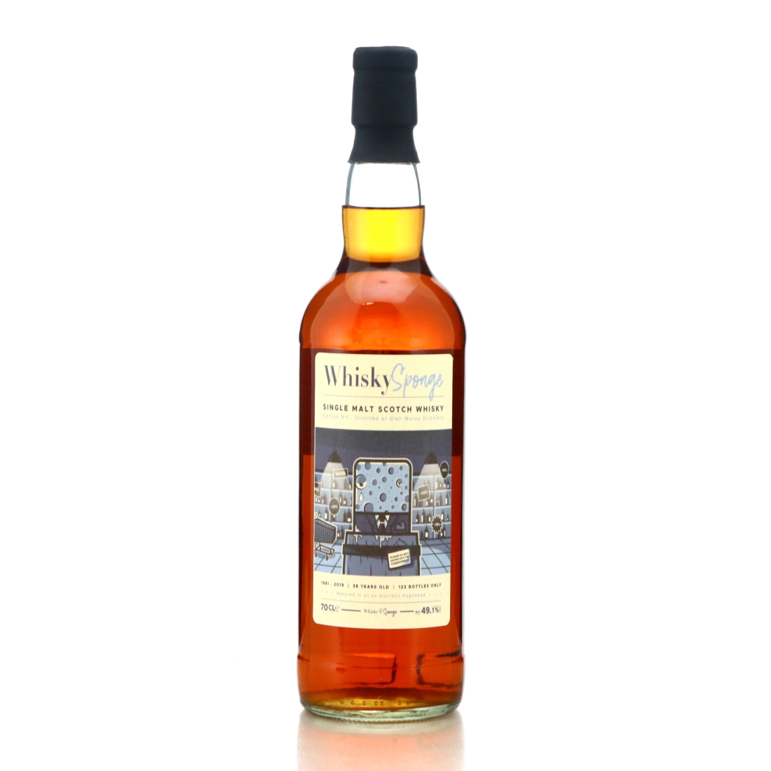 Glen Moray 1981 Whisky Sponge 38 Year Old Edition No.1
