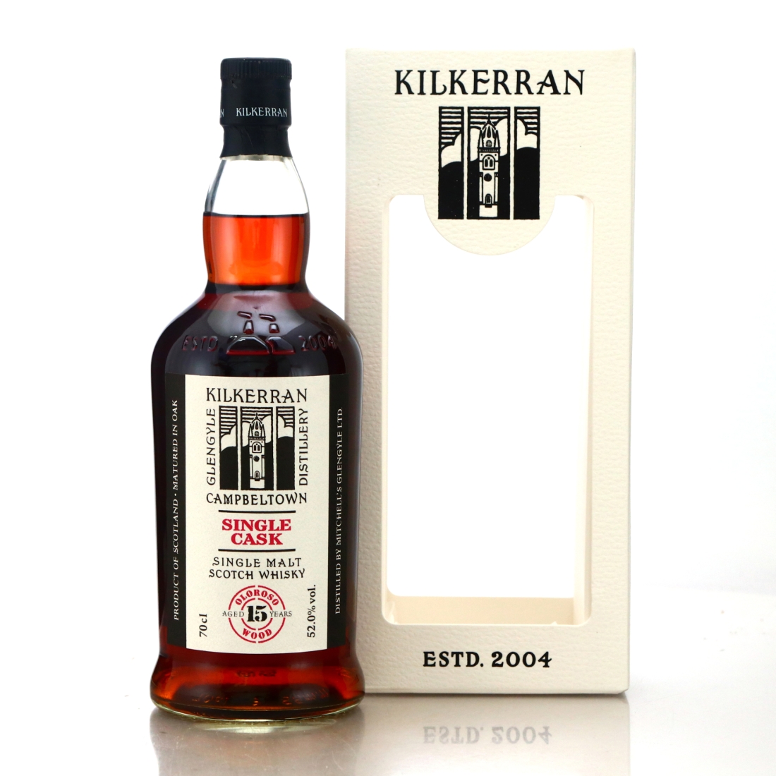 Kilkerran 2004 Single Oloroso Cask 15 Year Old / 15th Anniversary - Whisk-e