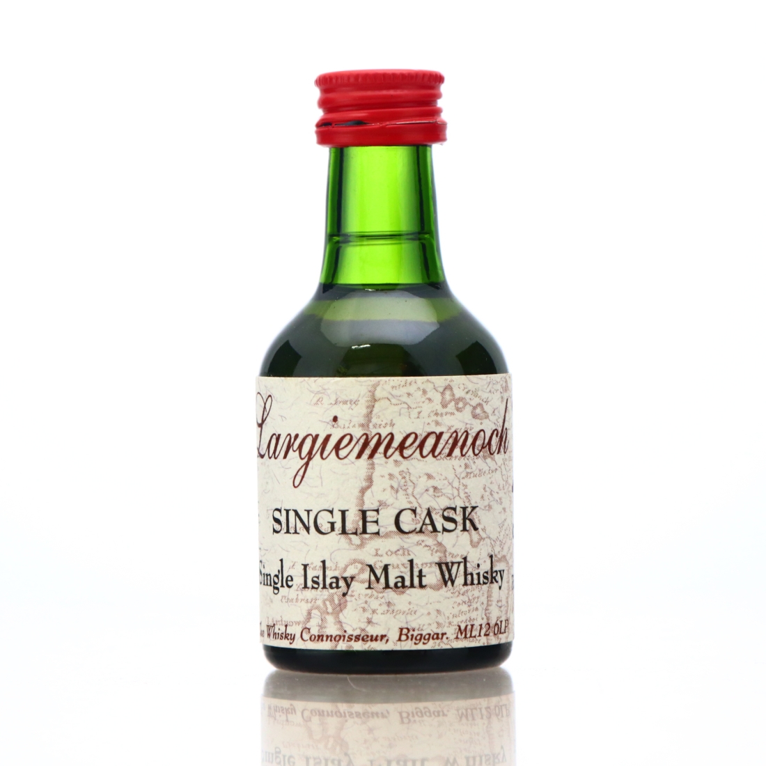 Bowmore 'Largiemeanoch' 1973 Whisky Connoisseur 22 Year Old Miniature