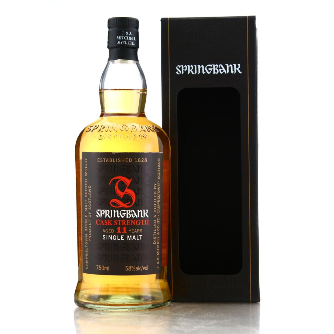 Springbank 11 Year Old Cask Strength pre-2017 75cl / US Import