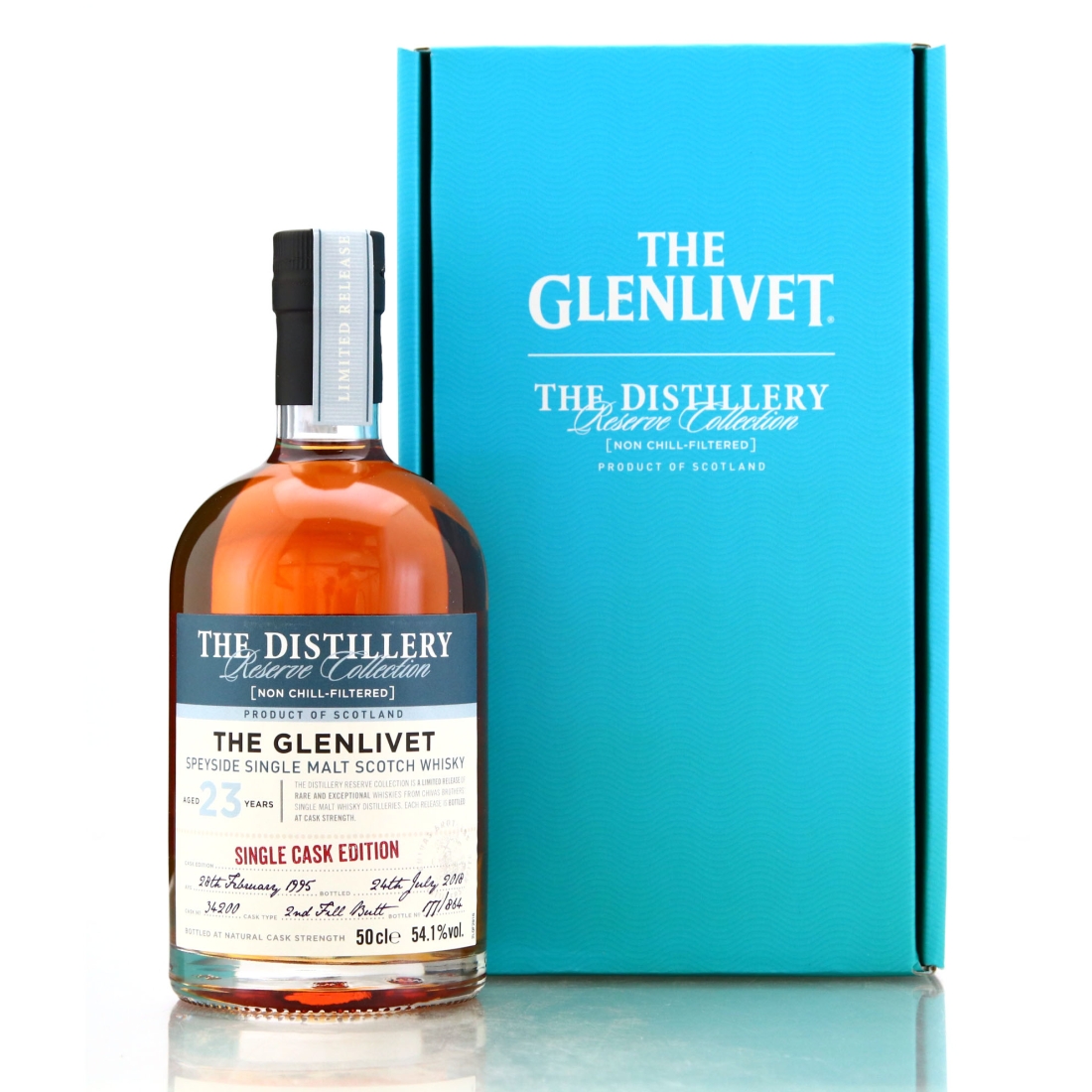 Glenlivet 1995 Reserve Collection 23 Year Old / Single Cask Edition