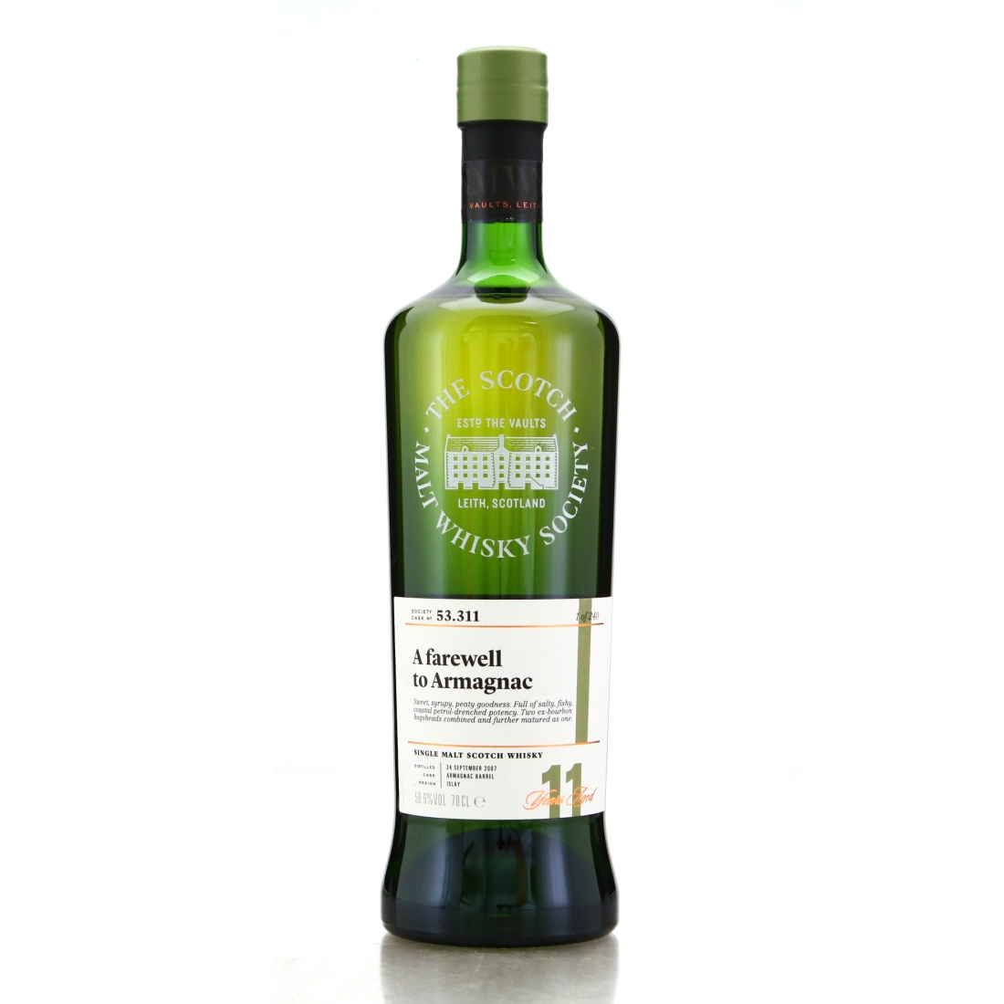 Caol Ila 2007 SMWS 11 Year Old 53.311