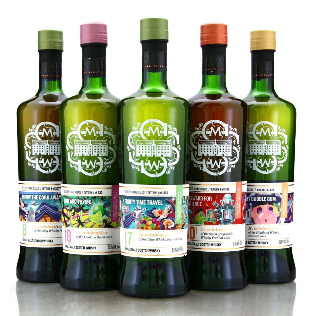 SMWS In Celebration 2022 Collection 5 x 70cl