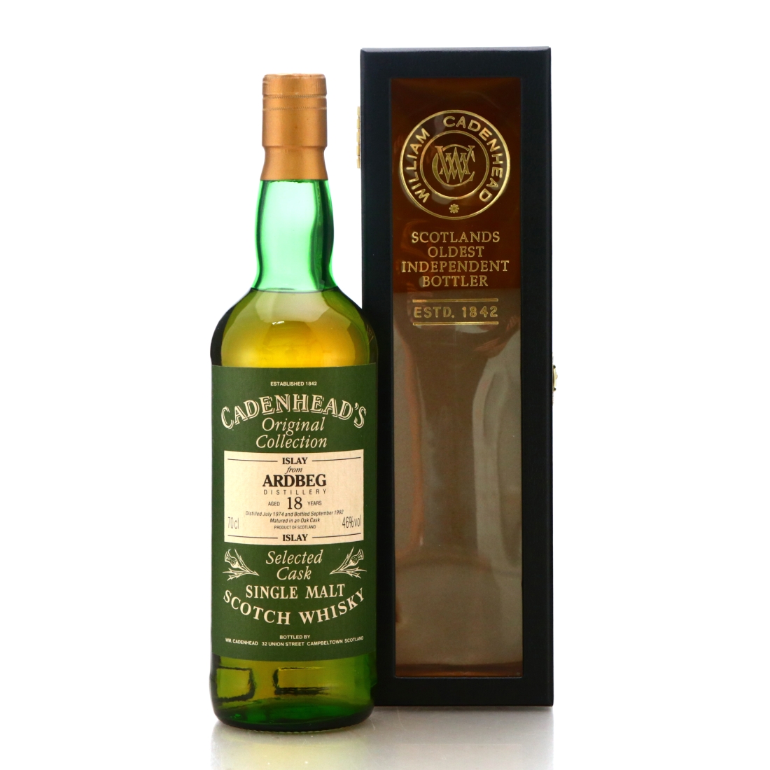 Ardbeg 1974 Cadenhead's 18 Year Old