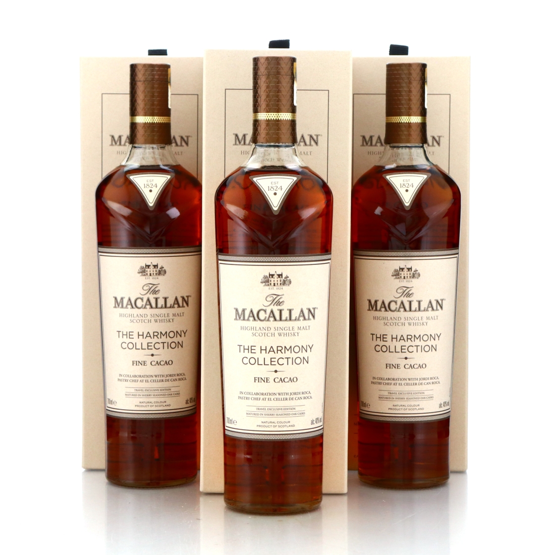 Macallan The Harmony Collection / Fine Cacao 3 x 70cl
