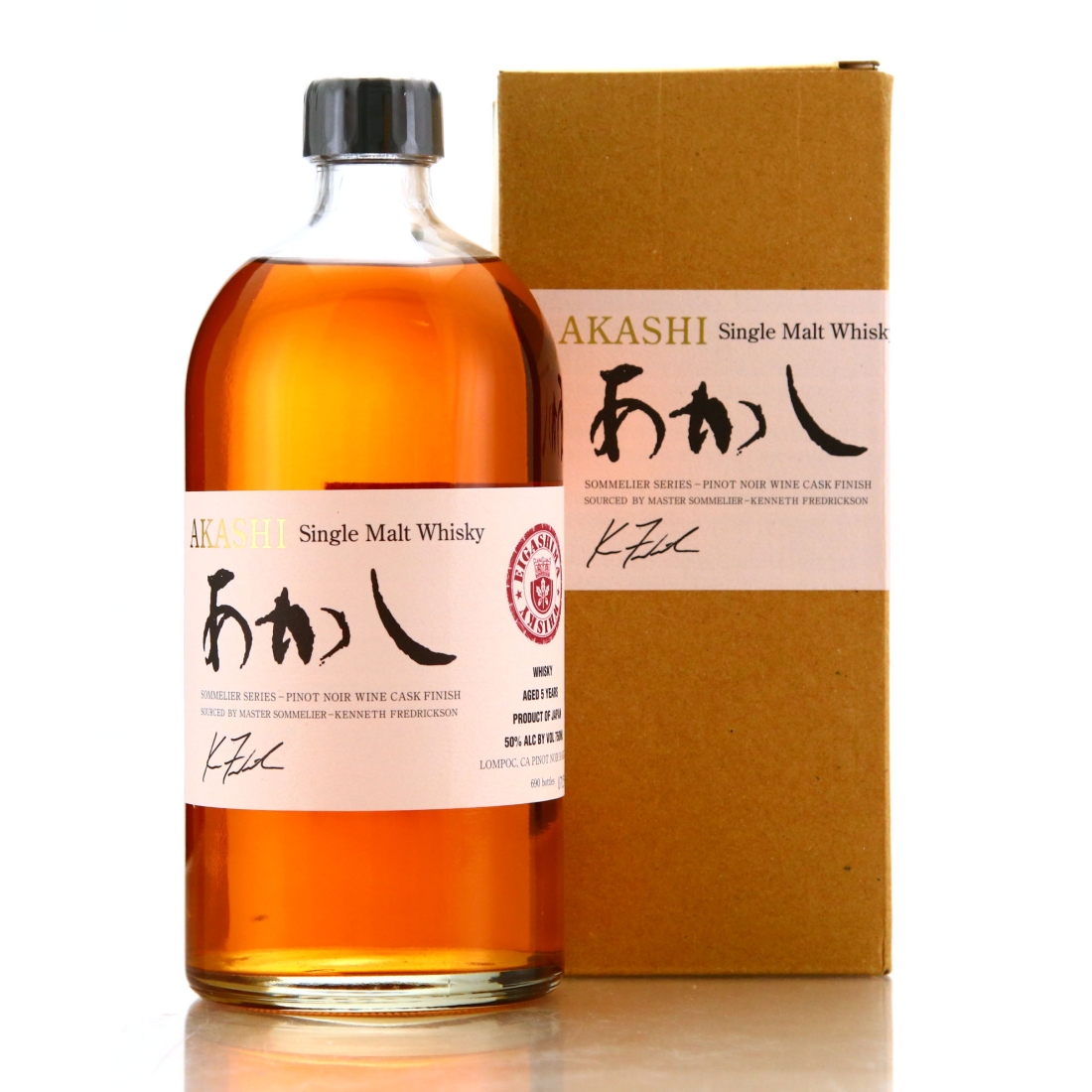 Akashi Pinot Noir Barrel Finish 5 Year Old
