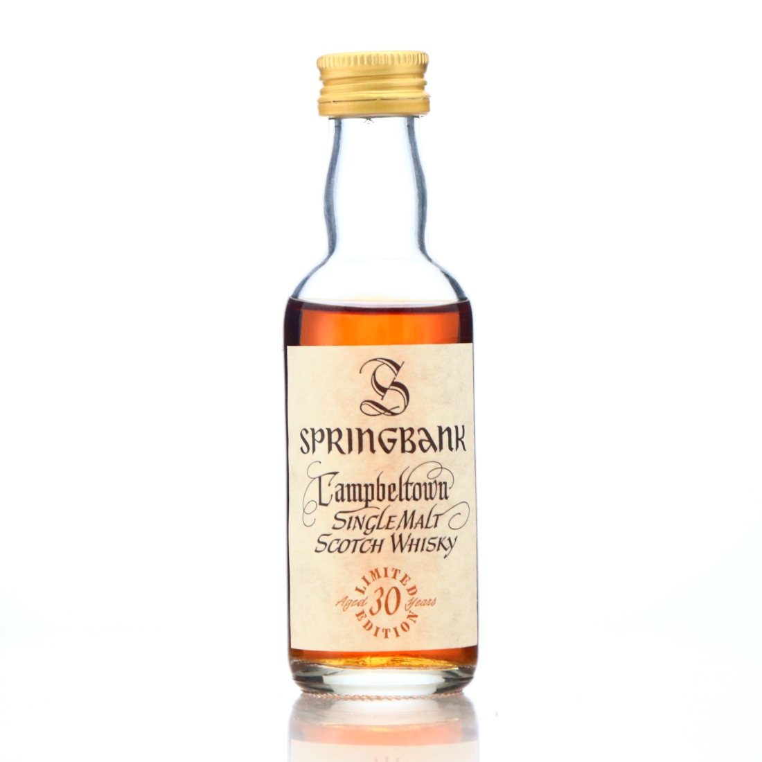 Springbank Millennium 30 Year Old Miniature