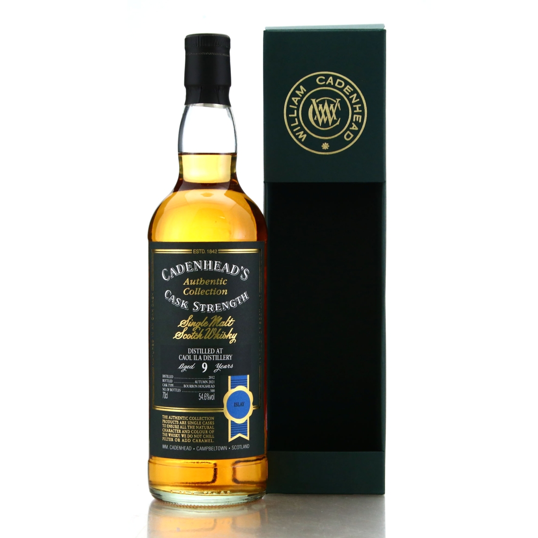 Caol Ila 2012 Cadenhead's 9 Year Old