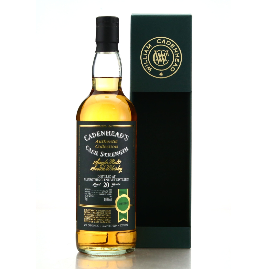 Glenrothes 2001 Cadenhead's 20 Year Old