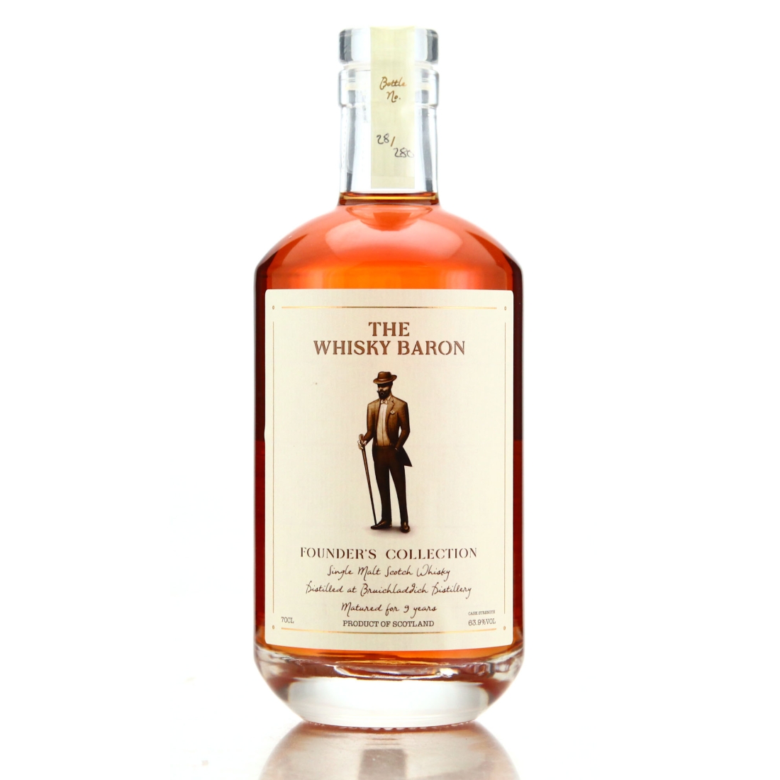 Bruichladdich 2012 Whisky Baron 9 Year Old Founders's Collection