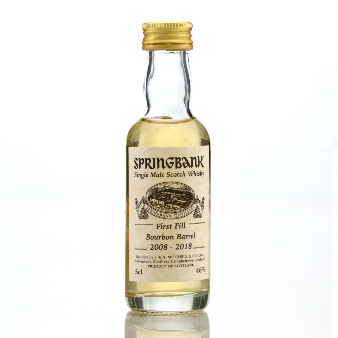 Springbank 2008 First Fill Bourbon Barrel Miniature / Kensington Wine Market, Canada