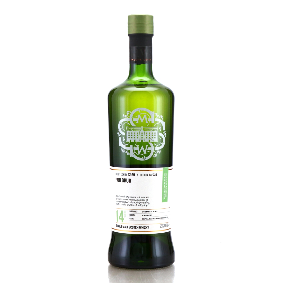 Ledaig 2007 SMWS 14 Year Old 42.69