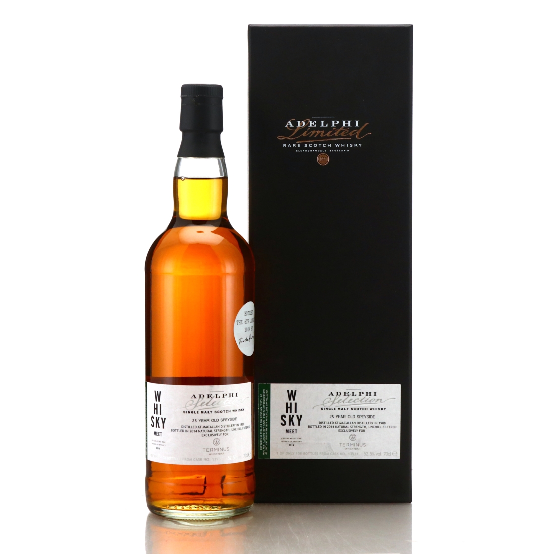 Macallan 1988 Adelphi 25 Year Old / Terminus Whisky Bar