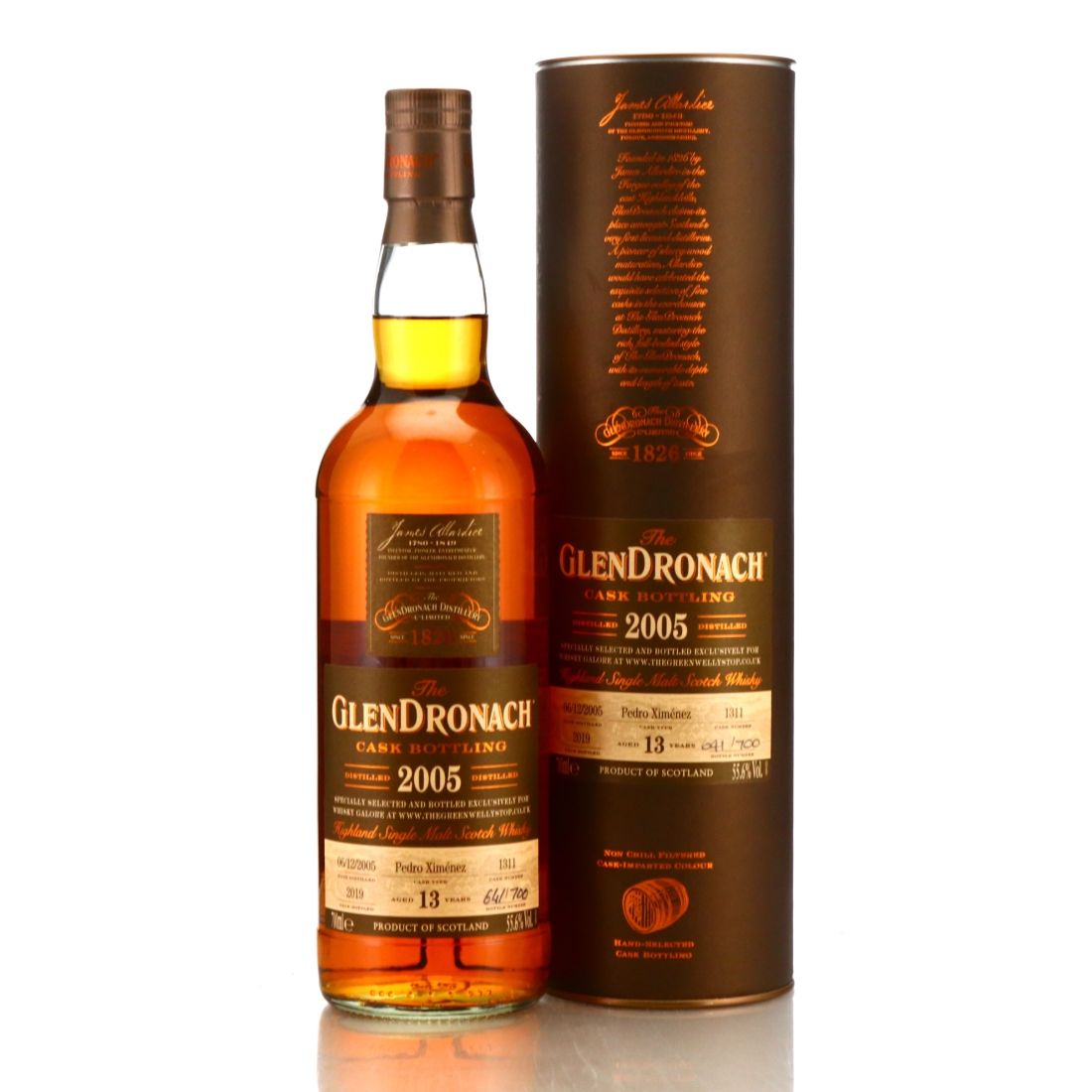 Glendronach 2005 Single PX Cask 13 Year Old #1311 / The Green Welly Stop