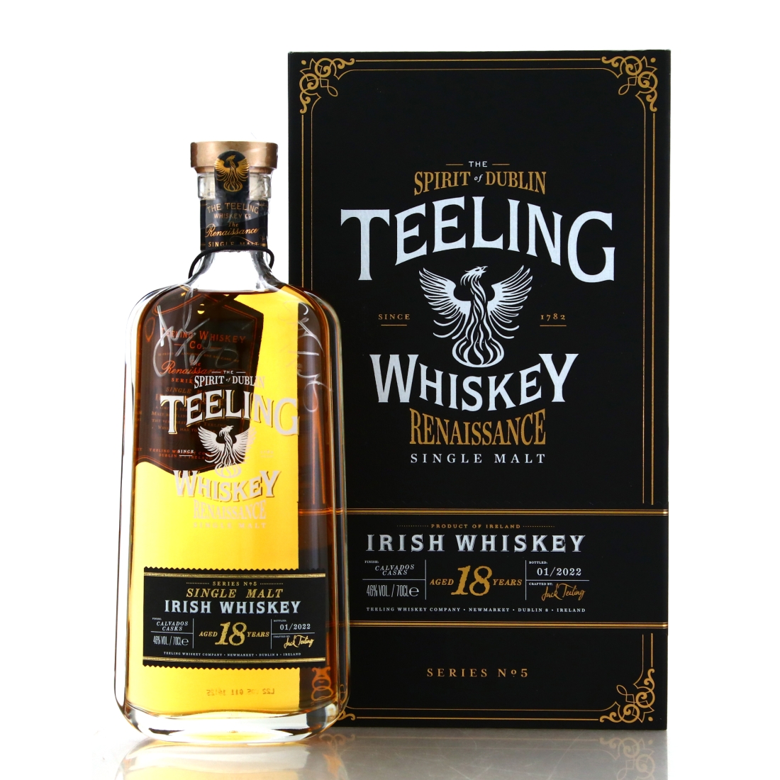 Teeling Whiskey 18 Year Old Renaissance Series No.5 / Signed by Jack & Stephen Teeling