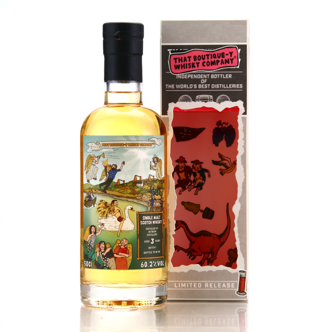 Nc'nean 3 Year Old That Boutique-y Whisky Company Batch #1