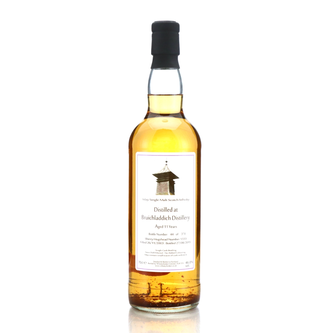 Bruichladdich 2006 Whisky Broker 10 Year Old