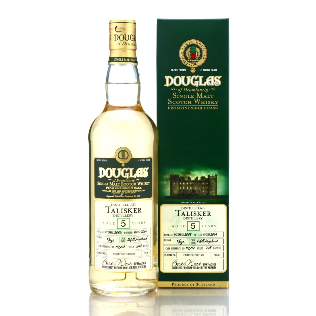 Talisker 2008 Douglas of Drumlanrig 5 Year Old / Loch Fyne