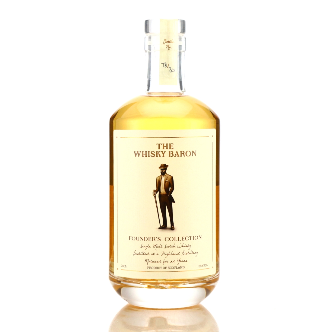 Highland Single Malt 2010 Whisky Baron 11 Year Old Founder's Collection