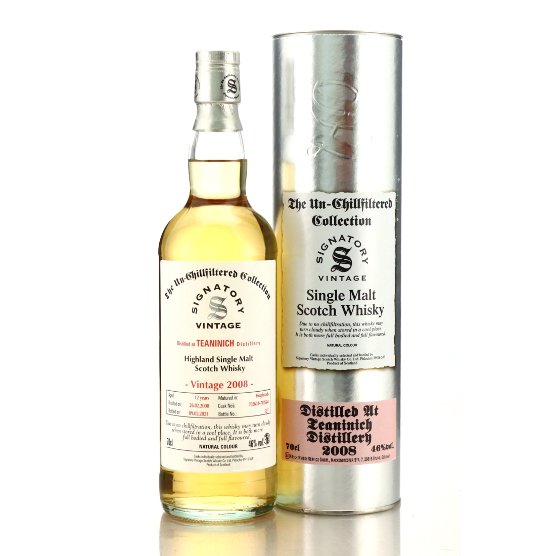 Teaninich 2008 Signatory Vintage 12 Year Old