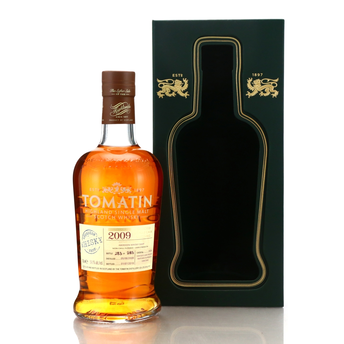 Tomatin 2009 Single Cask #3434 / Aberdeen Whisky Shop