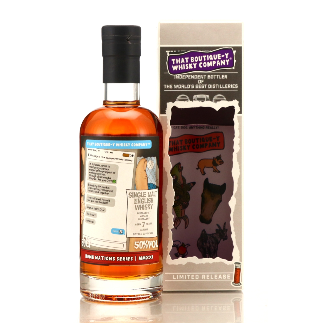 Adnams 7 Year Old That Boutique-y Whisky Company Batch #1