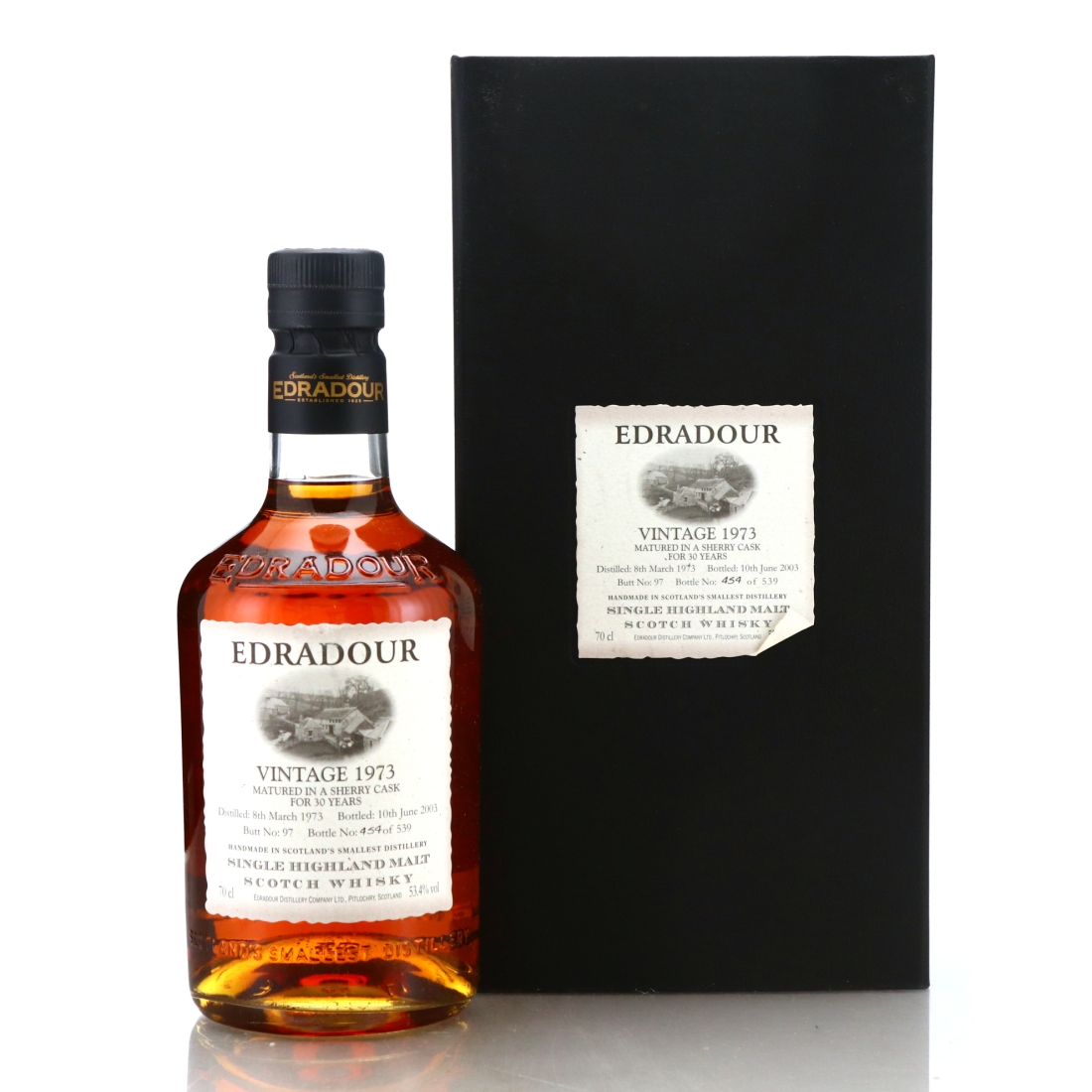 Edradour 1973 Single Sherry Cask 30 Year Old #97