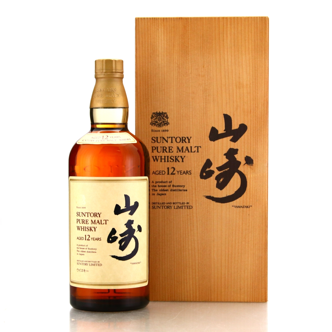 Yamazaki Suntory Pure Malt 12 Year Old 75cl / Wooden Box