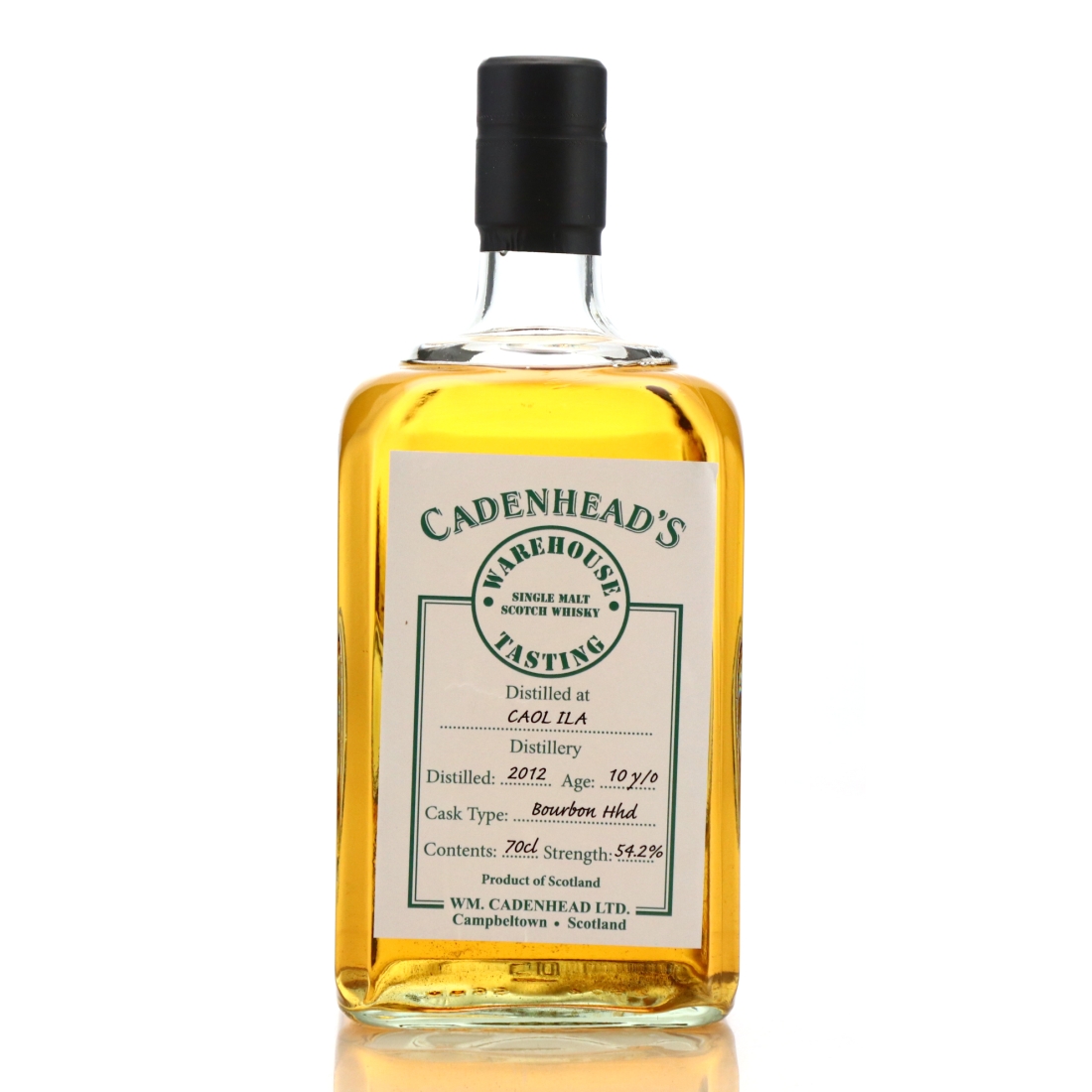 Caol Ila 2012 Cadenhead's 10 Year Old Warehouse Tasting
