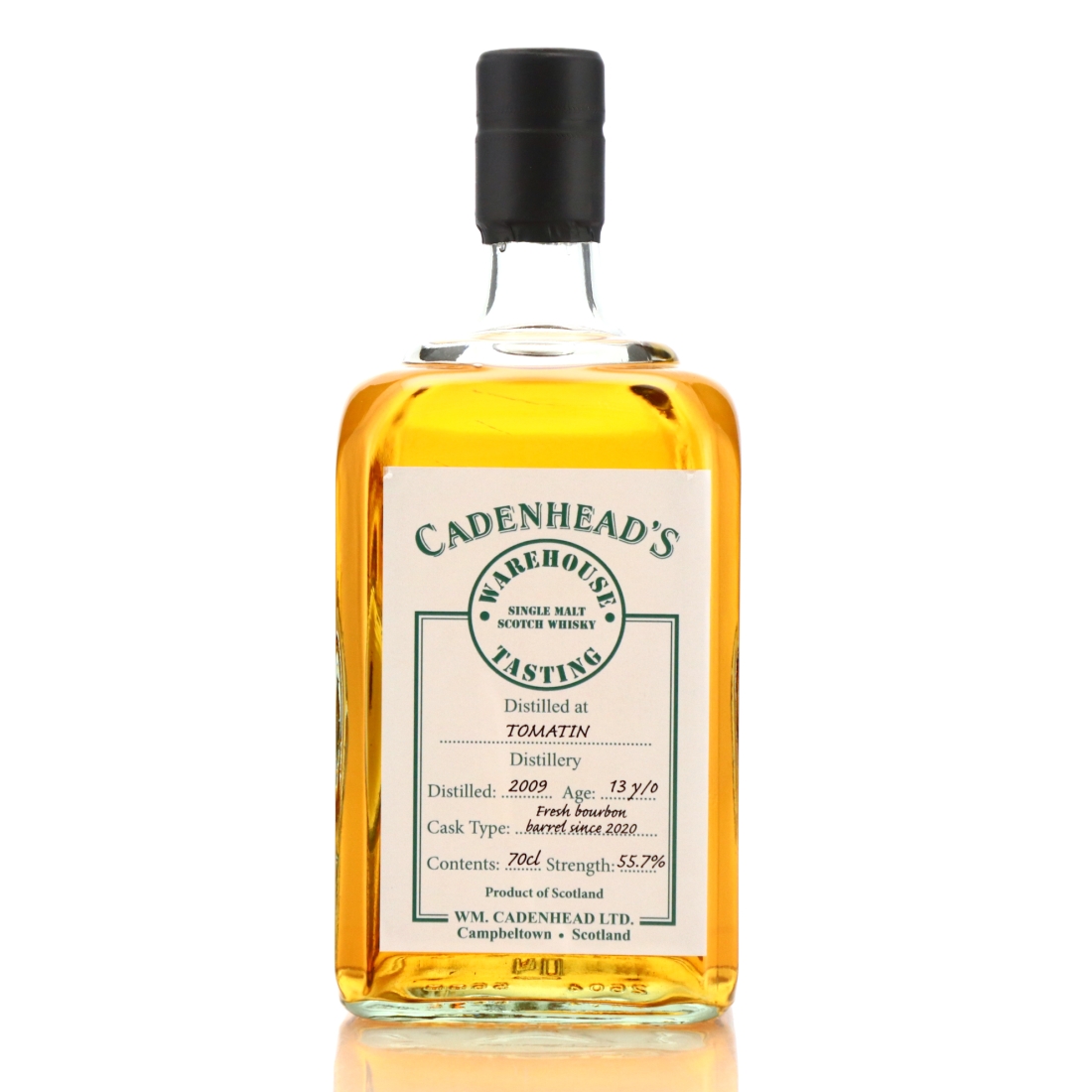 Tomatin 2009 Cadenhead's 13 Year Old Warehouse Tasting