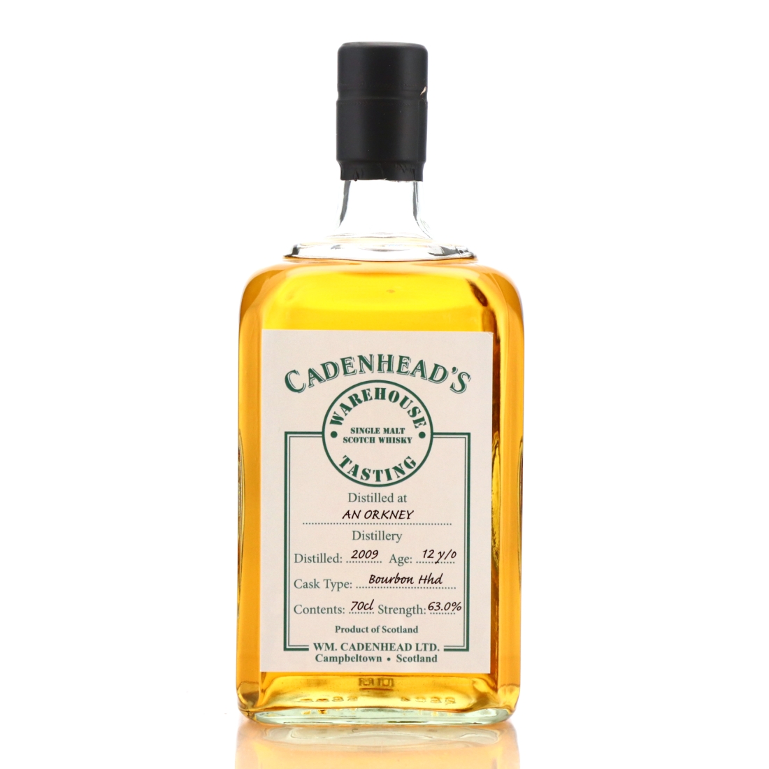 Orkney 2009 Cadenhead's 12 Year Old Warehouse Tasting