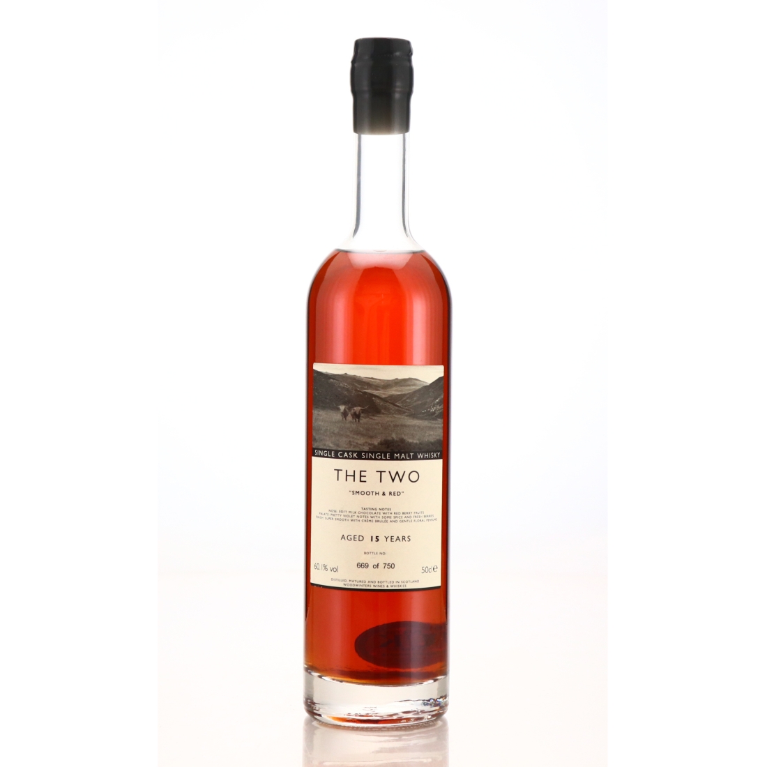 Deanston 15 Year Old Woodwinters  'The Two' 50cl / Smooth and Red