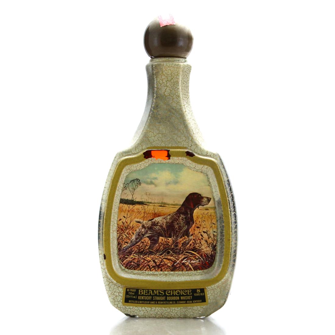 Beam's Choice 8 Year Old Kentucky Straight Bourbon Decanter 1970s / German Shorthaired Pointer