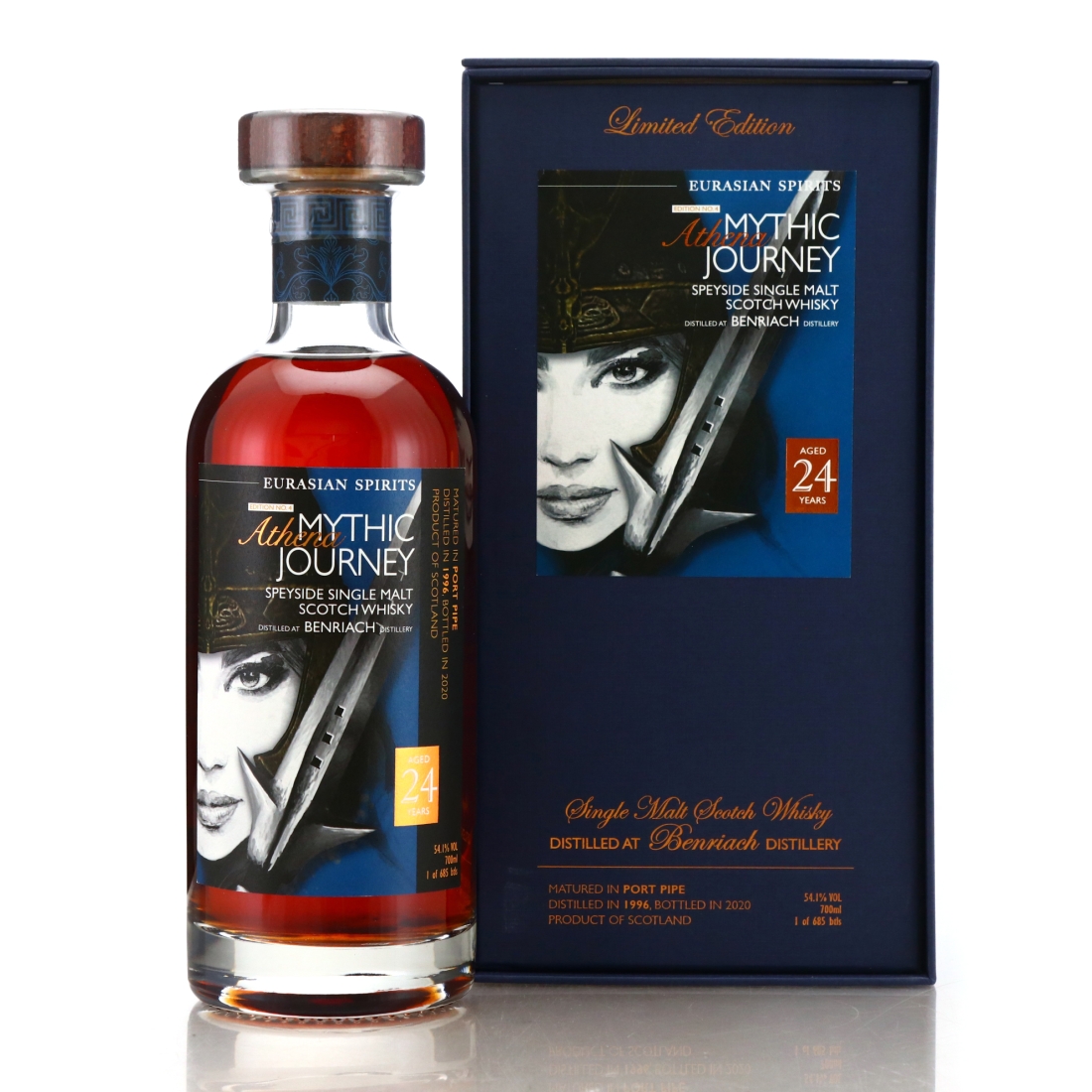 Benriach 1996 Eurasian Spirits 24 Year Old Mythic Journey / Edition 4