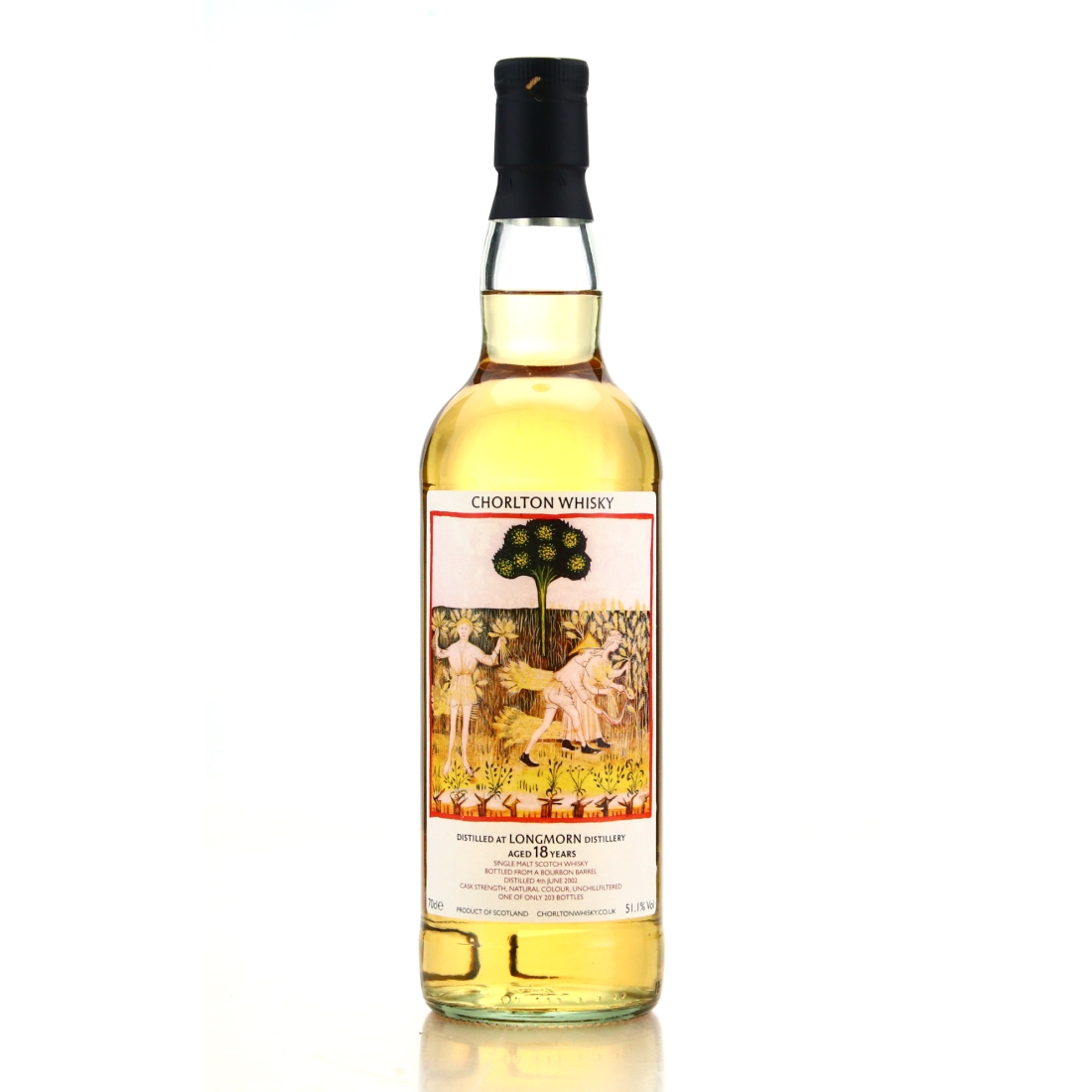 Longmorn 2002 Chorlton Whisky 18 Year Old