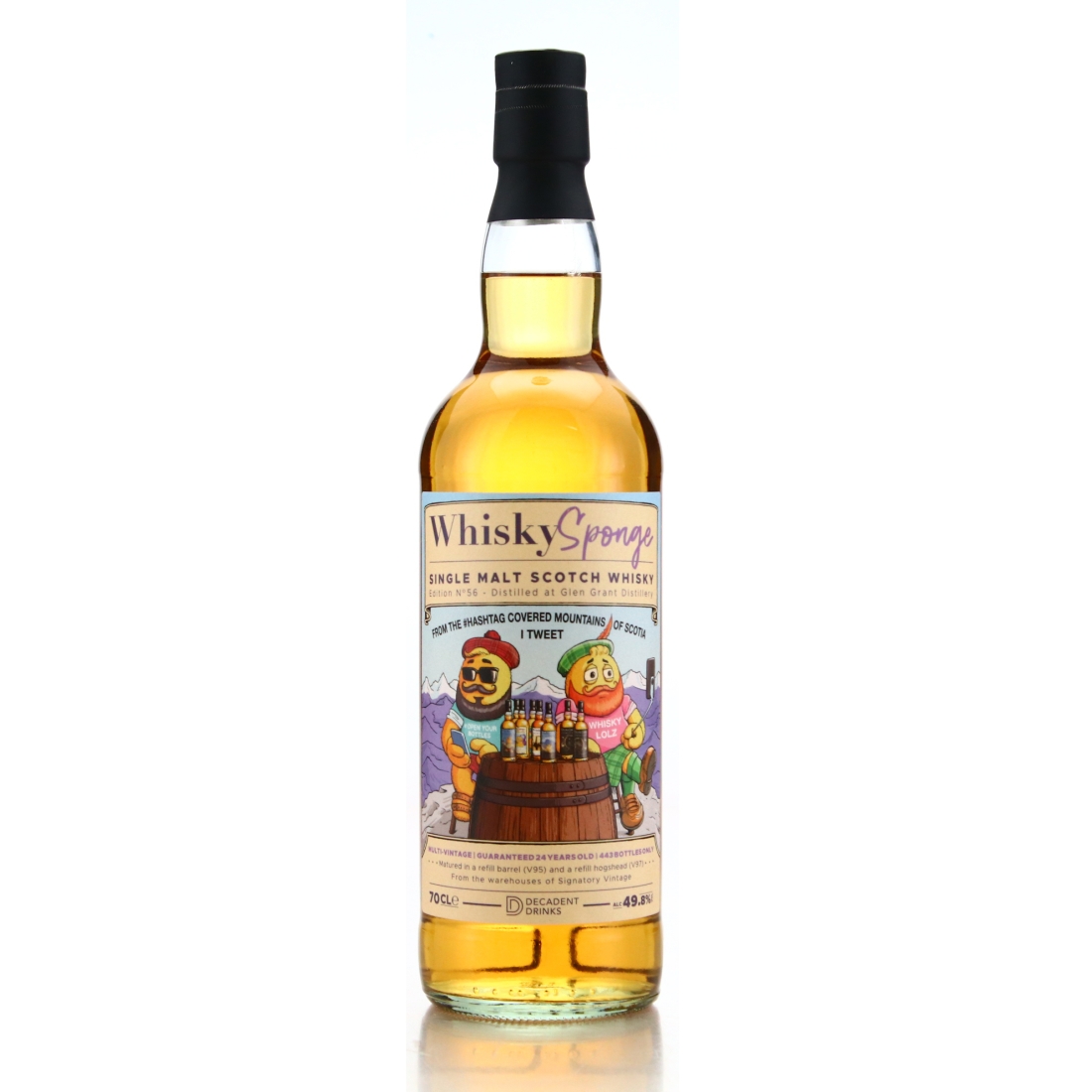 Glen Grant 24 Year Old Whisky Sponge Edition No.56