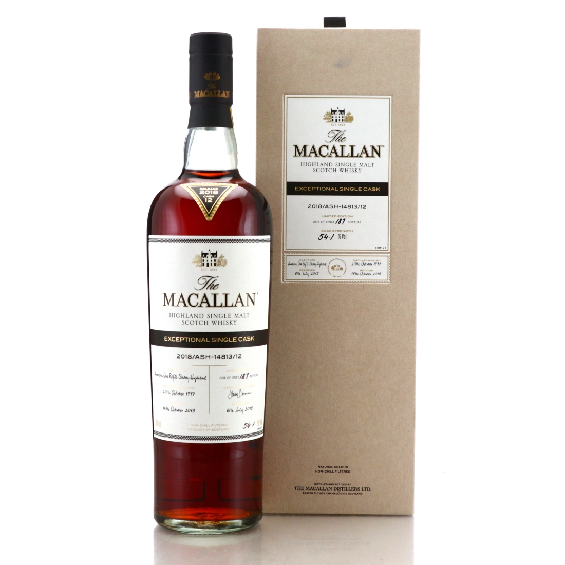 Macallan 1997 Exceptional Cask #14813-12 / 2018 Release