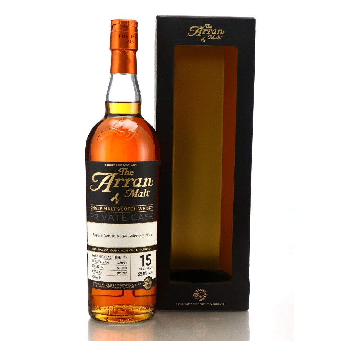 Arran 1998 Single Sherry Cask 15 Year Old / Danish Selection No.2