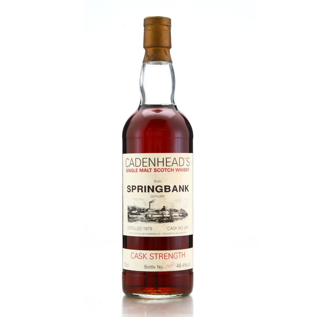 Springbank 1979 Cadenhead's Single Cask #265