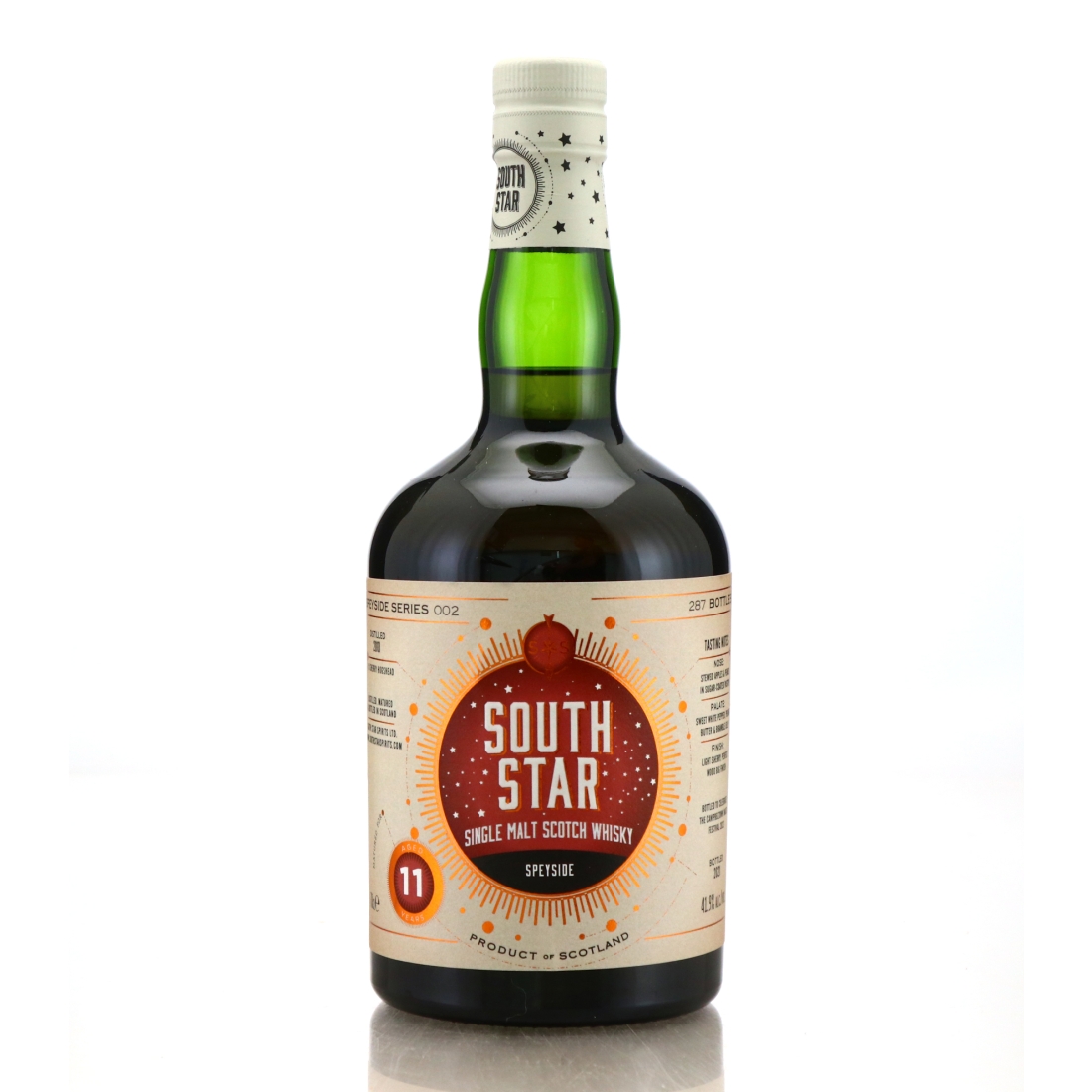 Speyside Single Malt 2010 South Star 11 Year Old