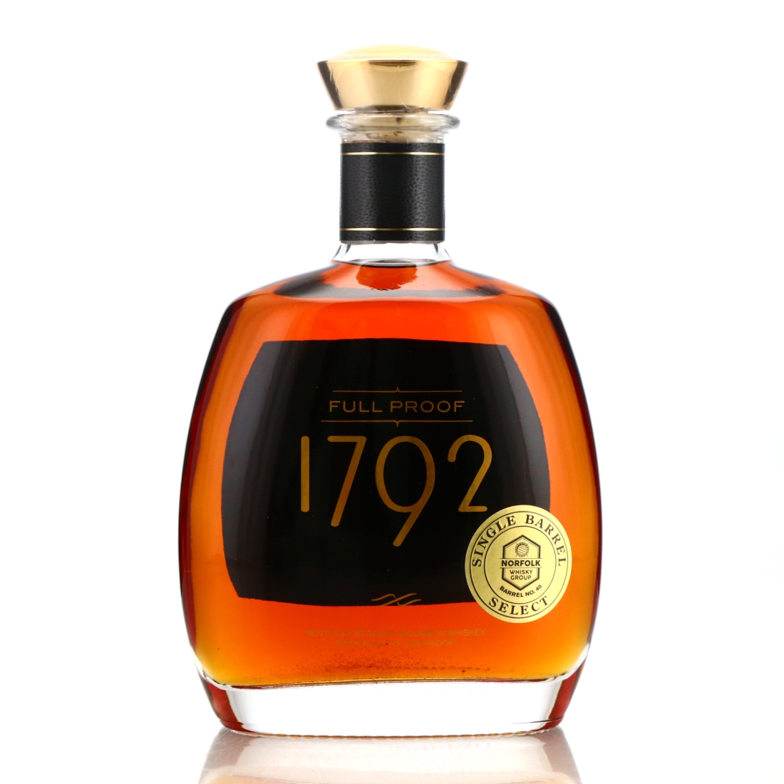 Barton 1792 Full Proof Single Barrel Bourbon #40 / Norfolk Whisky Group