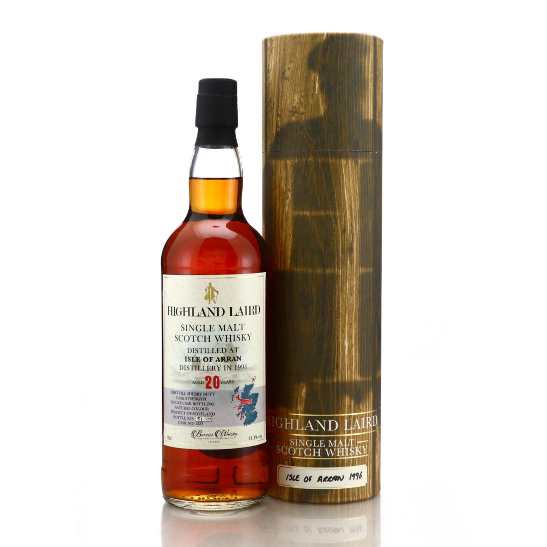 Arran 1996 Highland Laird 20 Year Old
