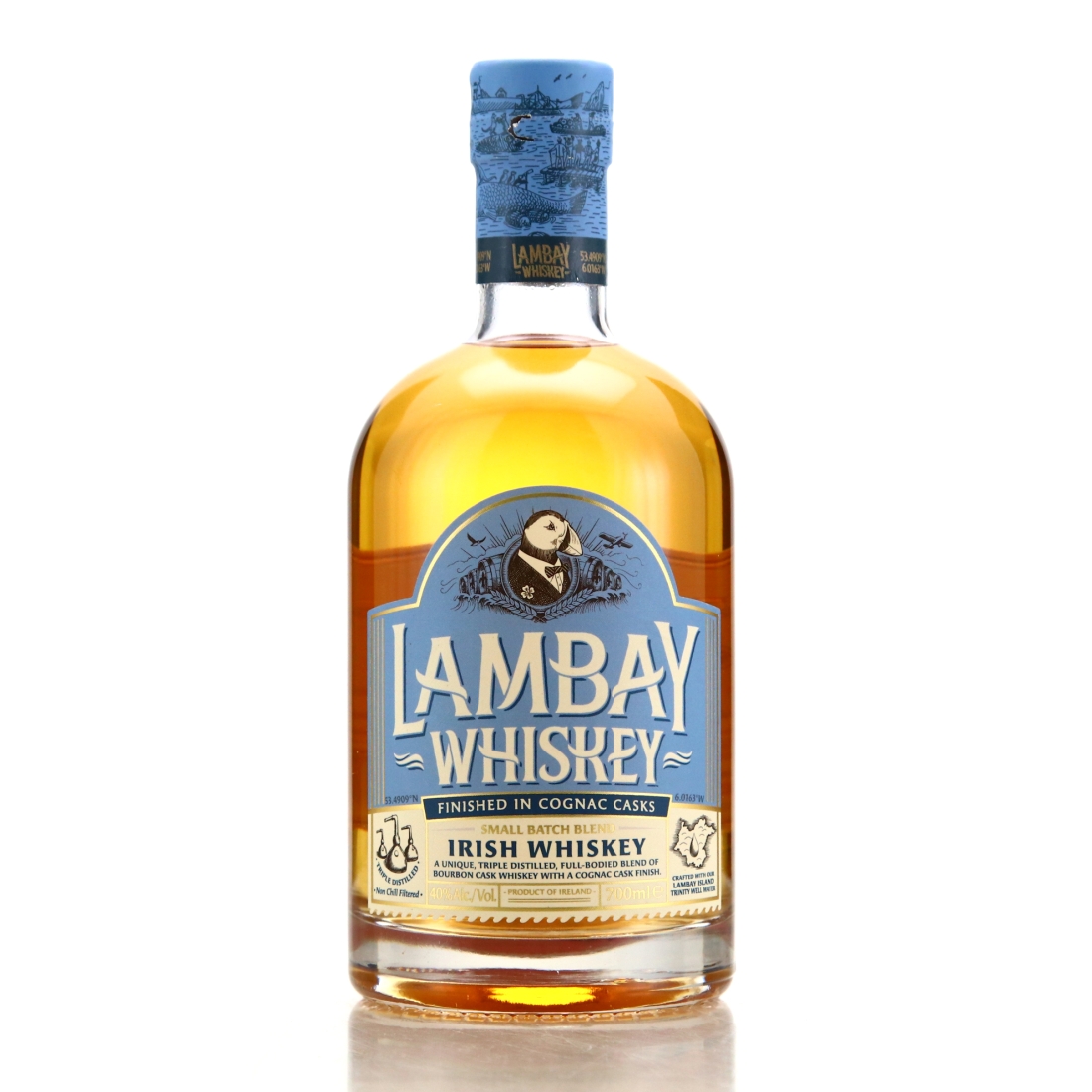Lambay Irish Whiskey Cognac Finish