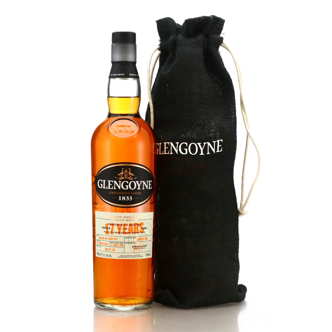 Glengoyne 2002 Single Sherry Cask 17 Year Old #561 / Duncan's Dram