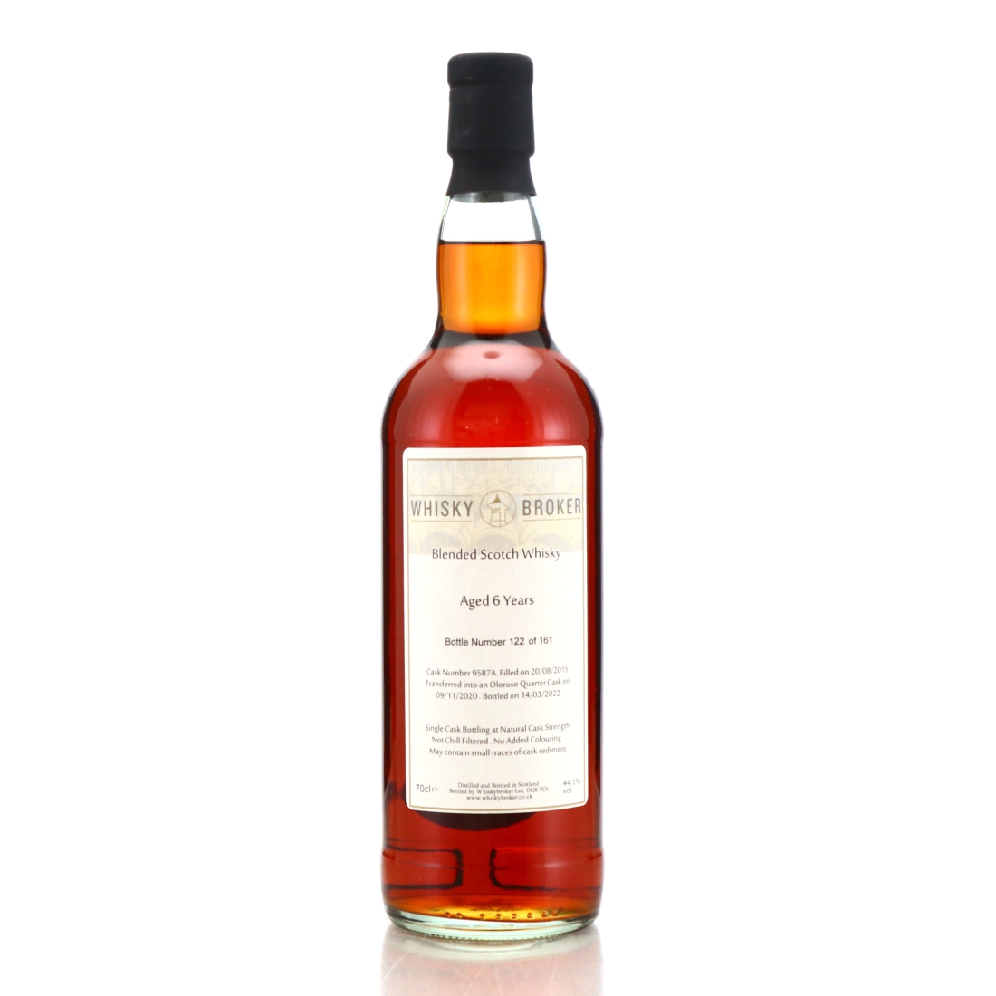 Blended Malt 2015 Whisky Broker 6 Year Old