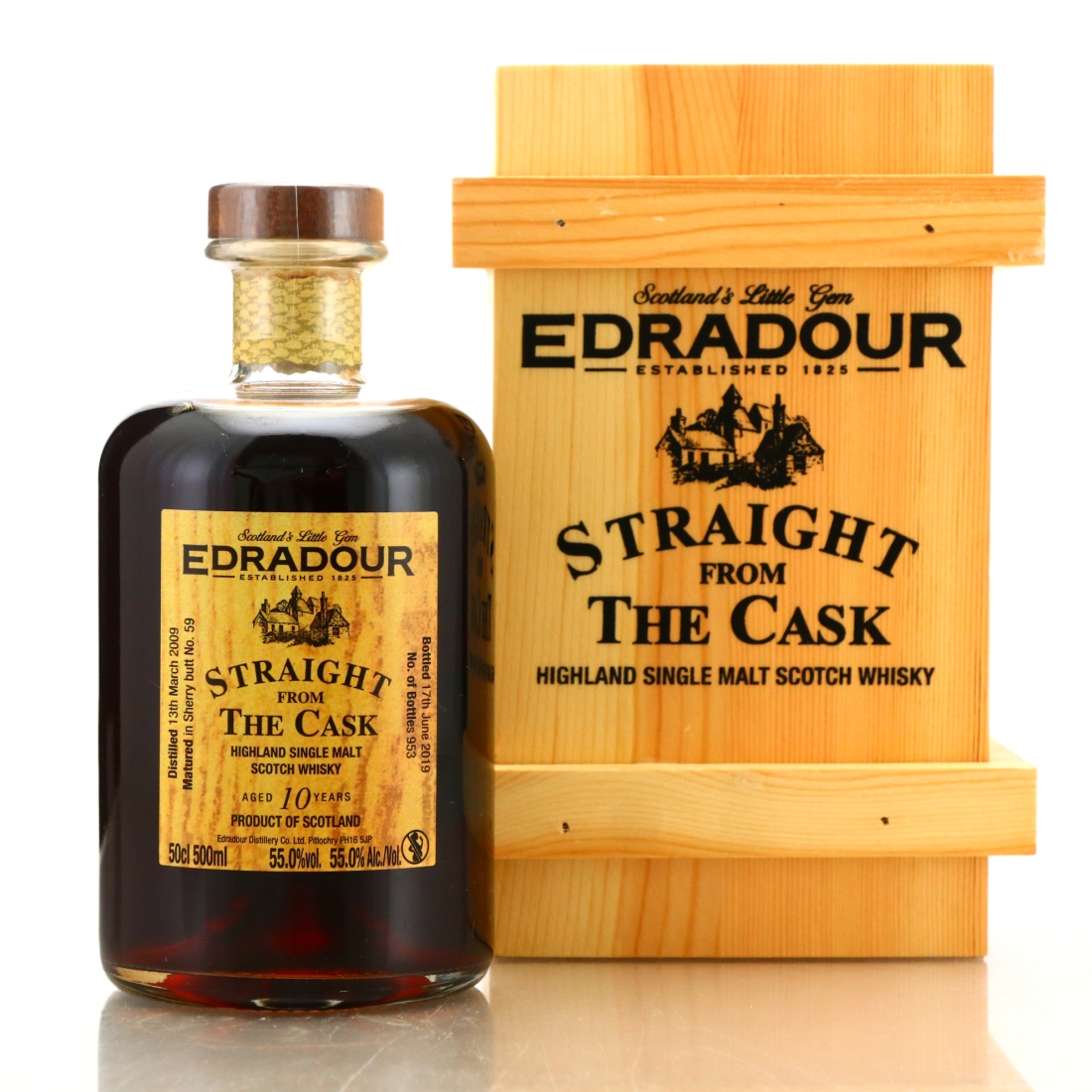 Edradour 2009 Straight From The Cask 10 Year Old 50cl