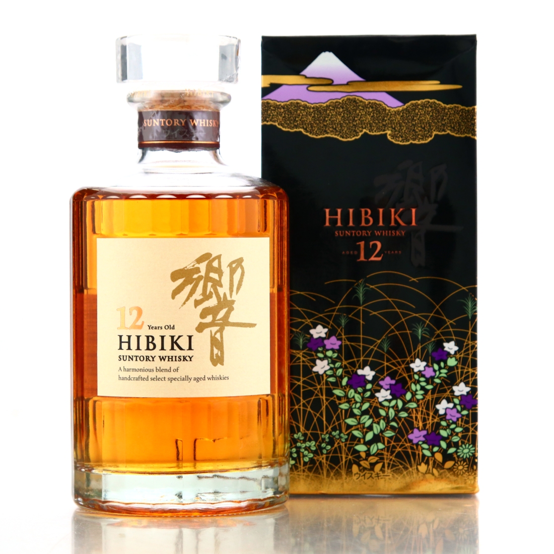 Hibiki 12 Year Old Mount Fuji Packaging 50cl