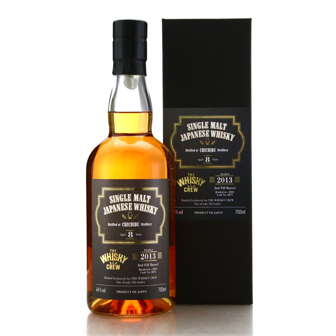 Chichibu 2013 Single Cask 8 Year Old #2871 / The Whisky Crew